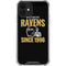 NFL Baltimore Ravens Helmet iPhone 12 Clear Case