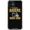 NFL Baltimore Ravens Helmet iPhone 12 Mini Clear Case