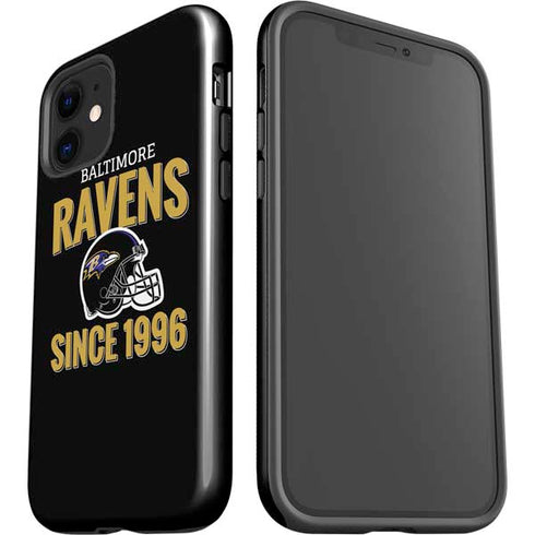 NFL Baltimore Ravens Helmet iPhone 12 Mini Impact Case