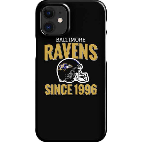 NFL Baltimore Ravens Helmet iPhone 12 Mini Lite Case
