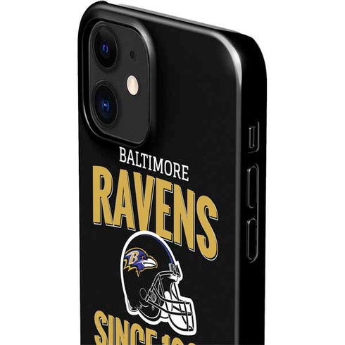 NFL Baltimore Ravens Helmet iPhone 12 Mini Lite Case