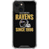 NFL Baltimore Ravens Helmet iPhone 13 Mini Clear Case