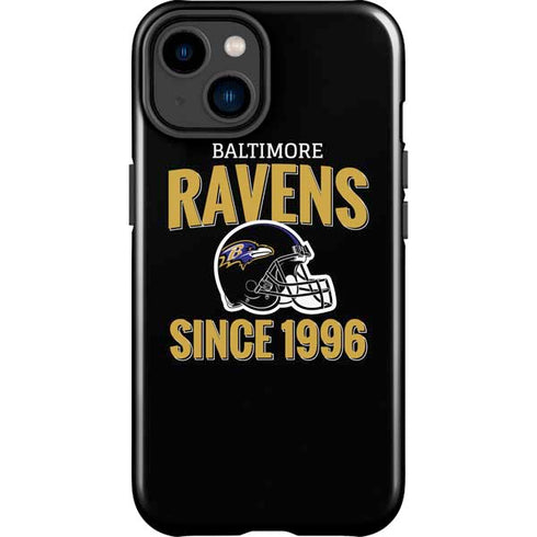NFL Baltimore Ravens Helmet iPhone 15 Plus Impact Case