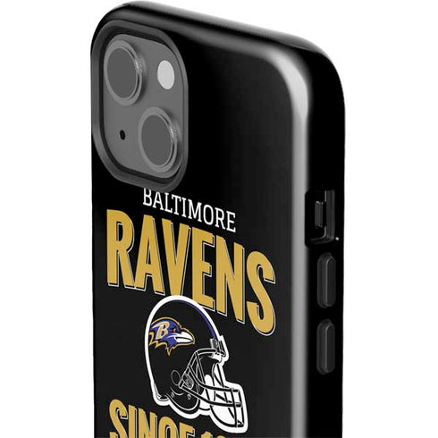 NFL Baltimore Ravens Helmet iPhone 15 Impact Case