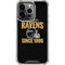 NFL Baltimore Ravens Helmet iPhone 14 Pro Clear Case