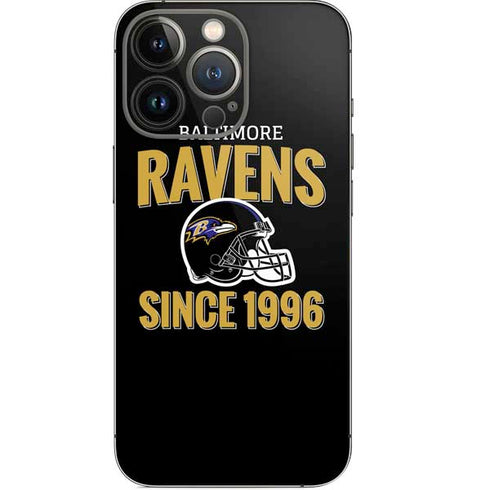 NFL Baltimore Ravens Helmet iPhone 14 Pro Skin
