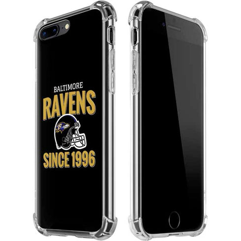 NFL Baltimore Ravens Helmet iPhone 7/8 Plus Clear Case