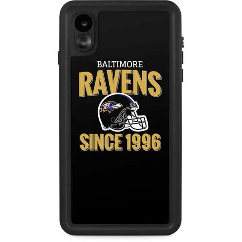 NFL Baltimore Ravens Helmet iPhone XR Waterproof Case