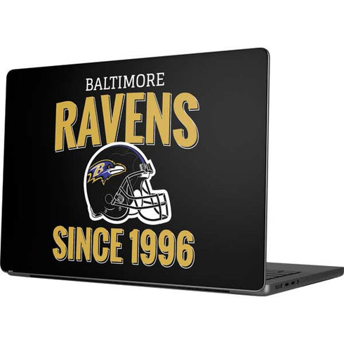 NFL Baltimore Ravens Helmet MacBook Pro 14in (2021-24) Skin