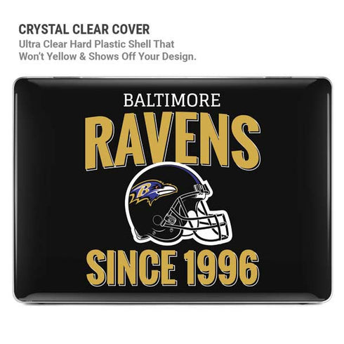 NFL Baltimore Ravens Helmet MacBook Pro 16in (2021-25) Case plus Skin