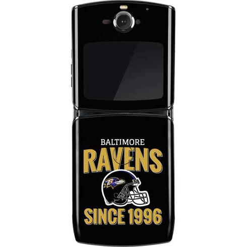 NFL Baltimore Ravens Helmet Motorola RAZR Skin
