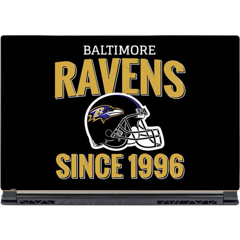 NFL Baltimore Ravens Helmet MSI GS65 Stealth Laptop Skin