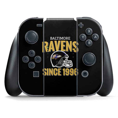 NFL Baltimore Ravens Helmet Nintendo Switch (2017-2021) Joy-Con Controller Skin