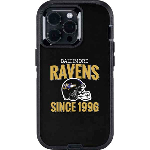 NFL Baltimore Ravens Helmet Otterbox Defender iPhone Skin