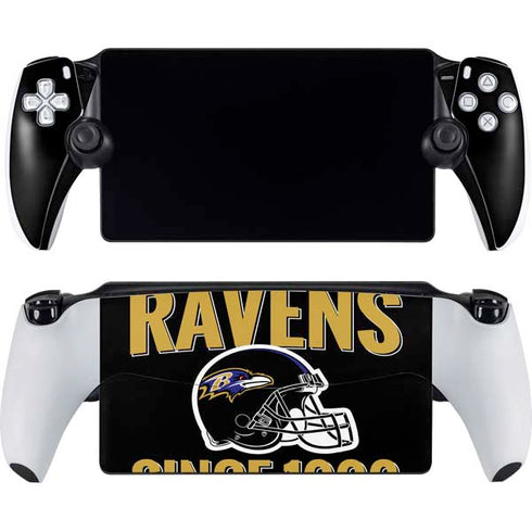 NFL Baltimore Ravens Helmet PlayStation Portal Remote Player Skin