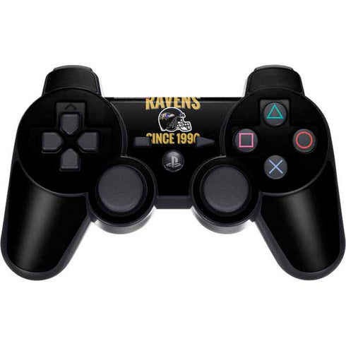 NFL Baltimore Ravens Helmet PS3 Dual Shock wireless controller Skin