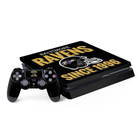 NFL Baltimore Ravens Helmet PS4 Slim Bundle Skin