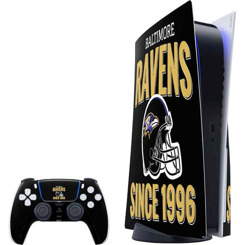 NFL Baltimore Ravens Helmet PS5 Bundle Skin