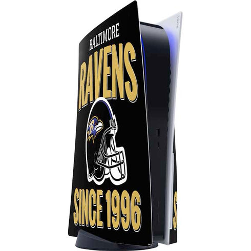 NFL Baltimore Ravens Helmet PS5 Console Skin