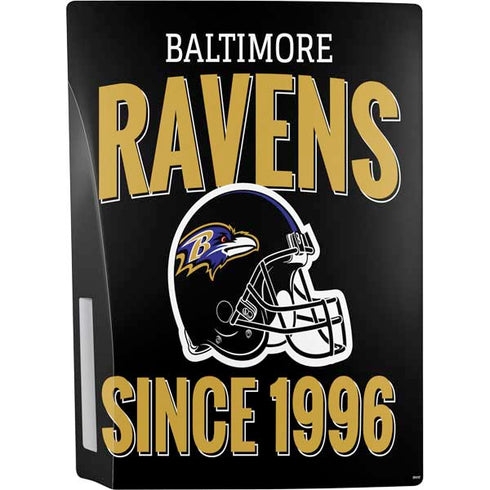NFL Baltimore Ravens Helmet PS5 Console Skin