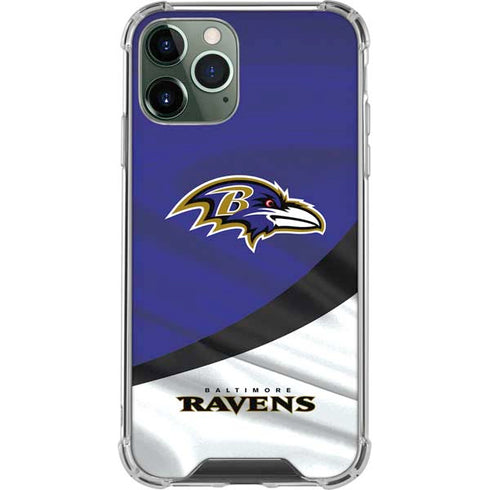 NFL Baltimore Ravens iPhone 11 Pro Max Clear Case