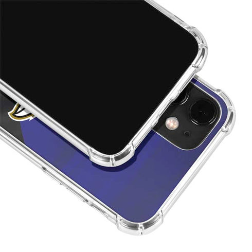NFL Baltimore Ravens iPhone 12 Clear Case