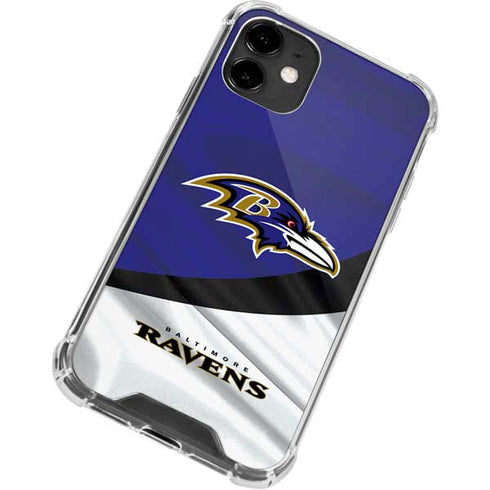 NFL Baltimore Ravens iPhone 12 Clear Case