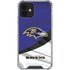 NFL Baltimore Ravens iPhone 12 Mini Clear Case