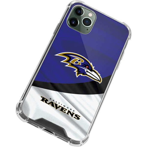 NFL Baltimore Ravens iPhone 12 Pro Clear Case