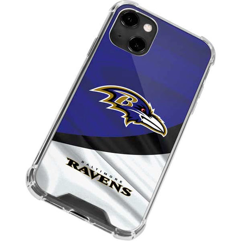 NFL Baltimore Ravens iPhone 13 Clear Case