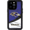 NFL Baltimore Ravens iPhone 14 Pro Waterproof Case