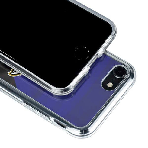 NFL Baltimore Ravens iPhone SE (2nd & 3rd Gen) Clear Case