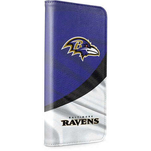 NFL Baltimore Ravens iPhone SE (2nd & 3rd Gen) Folio Case