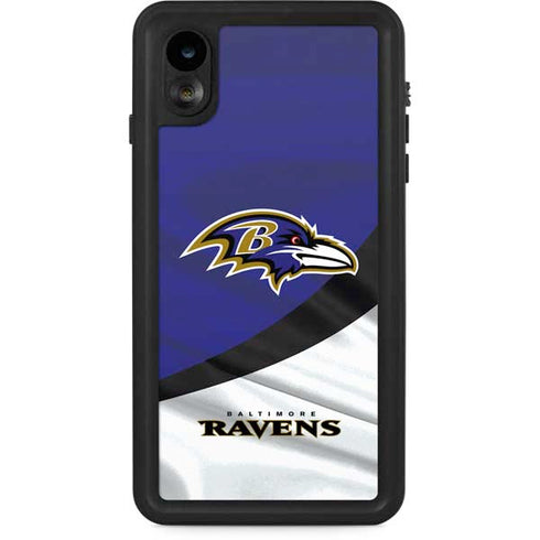 NFL Baltimore Ravens iPhone XR Waterproof Case