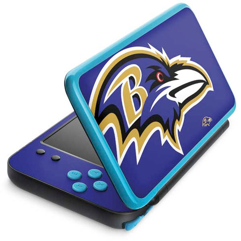 NFL Baltimore Ravens Large Logo Nintendo 2DS XL (2017) Skin
