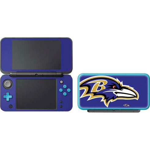NFL Baltimore Ravens Large Logo Nintendo 2DS XL (2017) Skin