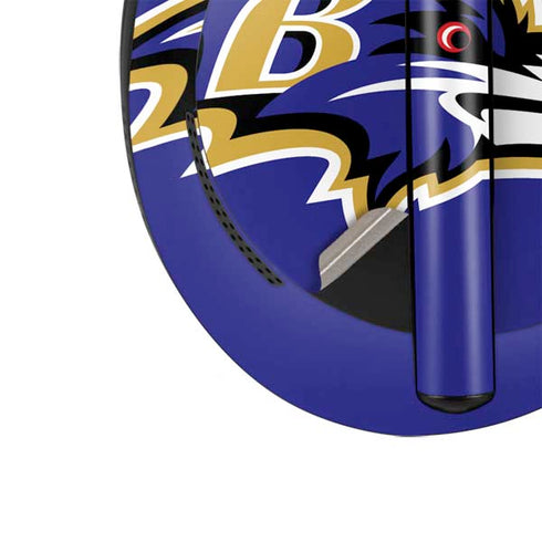 NFL Baltimore Ravens Large Logo Bose Noise Cancelling Headphones 700 Skin