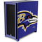 NFL Baltimore Ravens Large Logo Corsair 4000D Tempered Glass Mid-Tower ATX Case Skin
