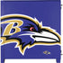 NFL Baltimore Ravens Large Logo Corsair 4000D Tempered Glass Mid-Tower ATX Case Skin