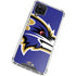 NFL Baltimore Ravens Large Logo Galaxy A12 Clear Case
