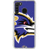 NFL Baltimore Ravens Large Logo Galaxy A21 Clear Case