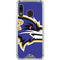 NFL Baltimore Ravens Large Logo Galaxy A30 Clear Case