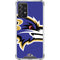 NFL Baltimore Ravens Large Logo Galaxy A72 5G Clear Case