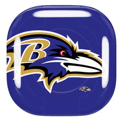 NFL Baltimore Ravens Large Logo Galaxy Buds Pro Skin