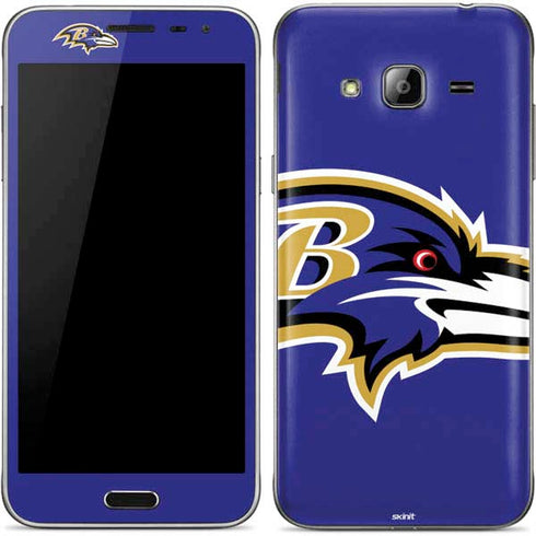 NFL Baltimore Ravens Large Logo Galaxy J3 Skin