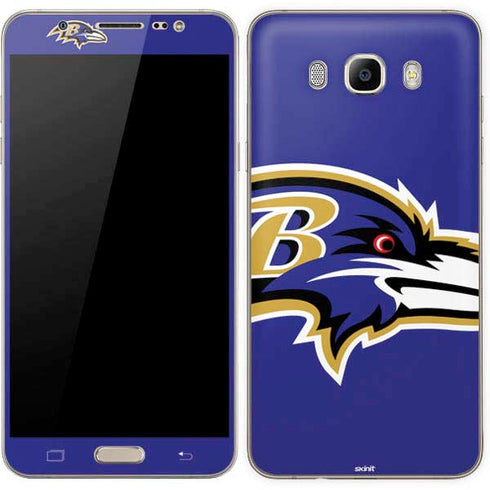 NFL Baltimore Ravens Large Logo Galaxy J7 Skin