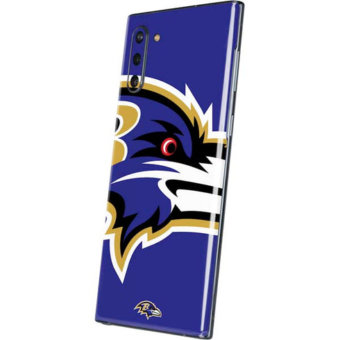 NFL Baltimore Ravens Large Logo Galaxy Note 10 Skin