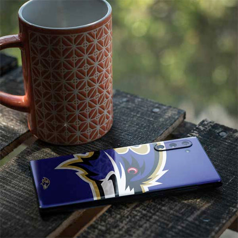 NFL Baltimore Ravens Large Logo Galaxy Note 10 Skin