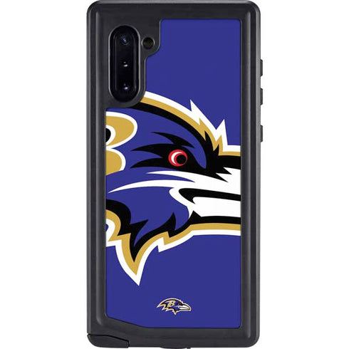 NFL Baltimore Ravens Large Logo Galaxy Note 10 Waterproof Case