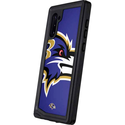 NFL Baltimore Ravens Large Logo Galaxy Note 10 Waterproof Case